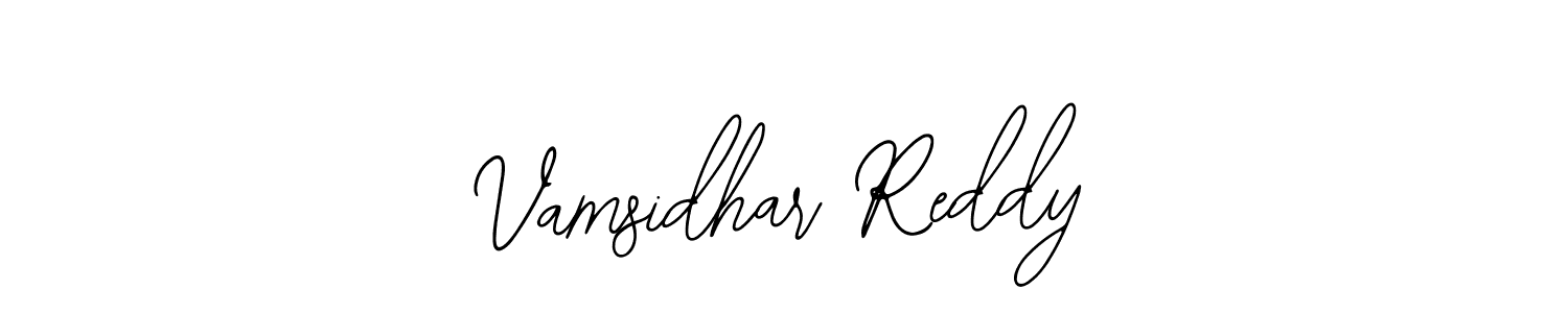 Make a beautiful signature design for name Vamsidhar Reddy. With this signature (Bearetta-2O07w) style, you can create a handwritten signature for free. Vamsidhar Reddy signature style 12 images and pictures png