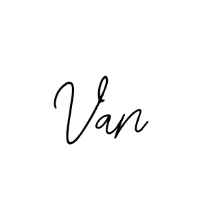 Make a beautiful signature design for name Van. With this signature (Bearetta-2O07w) style, you can create a handwritten signature for free. Van signature style 12 images and pictures png