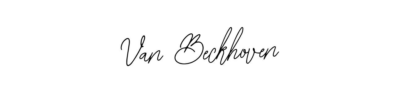 Make a beautiful signature design for name Van Beckhoven. Use this online signature maker to create a handwritten signature for free. Van Beckhoven signature style 12 images and pictures png