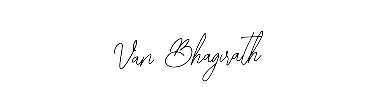 Van Bhagirath stylish signature style. Best Handwritten Sign (Bearetta-2O07w) for my name. Handwritten Signature Collection Ideas for my name Van Bhagirath. Van Bhagirath signature style 12 images and pictures png