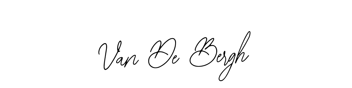 Bearetta-2O07w is a professional signature style that is perfect for those who want to add a touch of class to their signature. It is also a great choice for those who want to make their signature more unique. Get Van De Bergh name to fancy signature for free. Van De Bergh signature style 12 images and pictures png