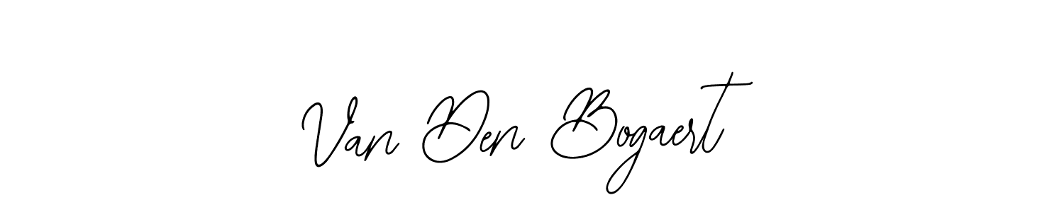 Van Den Bogaert stylish signature style. Best Handwritten Sign (Bearetta-2O07w) for my name. Handwritten Signature Collection Ideas for my name Van Den Bogaert. Van Den Bogaert signature style 12 images and pictures png