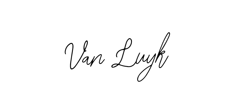 Van Luyk stylish signature style. Best Handwritten Sign (Bearetta-2O07w) for my name. Handwritten Signature Collection Ideas for my name Van Luyk. Van Luyk signature style 12 images and pictures png