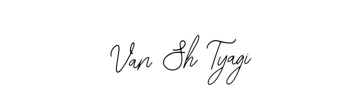 How to Draw Van Sh Tyagi signature style? Bearetta-2O07w is a latest design signature styles for name Van Sh Tyagi. Van Sh Tyagi signature style 12 images and pictures png