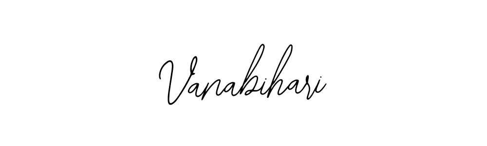 Vanabihari stylish signature style. Best Handwritten Sign (Bearetta-2O07w) for my name. Handwritten Signature Collection Ideas for my name Vanabihari. Vanabihari signature style 12 images and pictures png