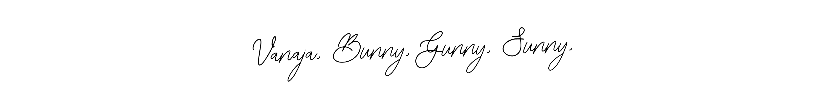 Check out images of Autograph of Vanaja, Bunny, Gunny, Sunny, name. Actor Vanaja, Bunny, Gunny, Sunny, Signature Style. Bearetta-2O07w is a professional sign style online. Vanaja, Bunny, Gunny, Sunny, signature style 12 images and pictures png