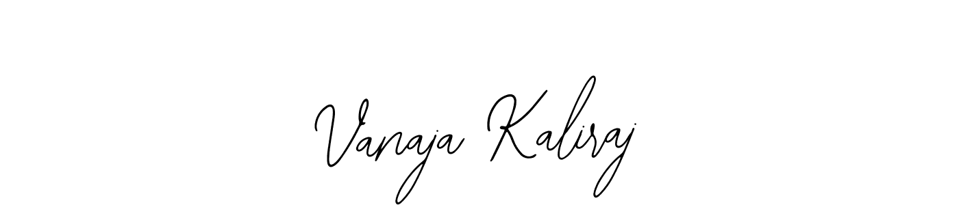 Create a beautiful signature design for name Vanaja Kaliraj. With this signature (Bearetta-2O07w) fonts, you can make a handwritten signature for free. Vanaja Kaliraj signature style 12 images and pictures png
