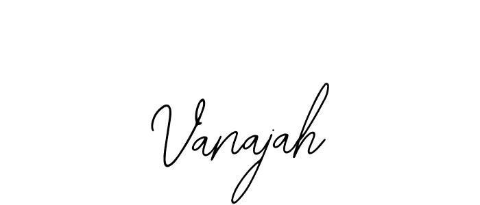 Also we have Vanajah name is the best signature style. Create professional handwritten signature collection using Bearetta-2O07w autograph style. Vanajah signature style 12 images and pictures png