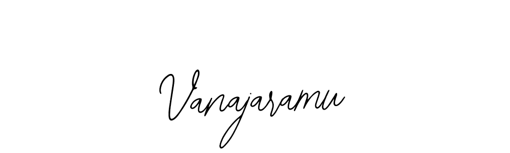 Design your own signature with our free online signature maker. With this signature software, you can create a handwritten (Bearetta-2O07w) signature for name Vanajaramu. Vanajaramu signature style 12 images and pictures png