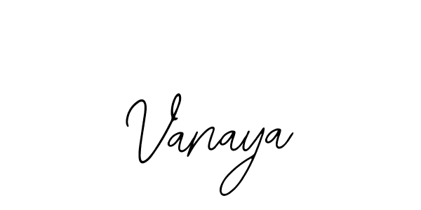 Make a beautiful signature design for name Vanaya. Use this online signature maker to create a handwritten signature for free. Vanaya signature style 12 images and pictures png