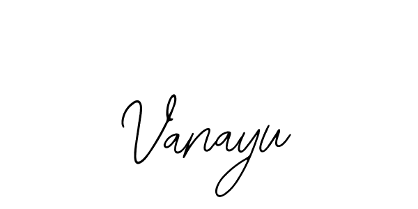 The best way (Bearetta-2O07w) to make a short signature is to pick only two or three words in your name. The name Vanayu include a total of six letters. For converting this name. Vanayu signature style 12 images and pictures png