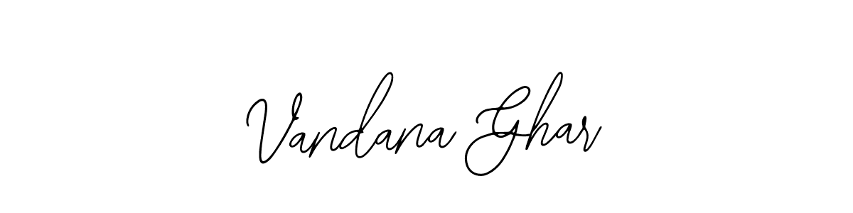 Design your own signature with our free online signature maker. With this signature software, you can create a handwritten (Bearetta-2O07w) signature for name Vandana Ghar. Vandana Ghar signature style 12 images and pictures png