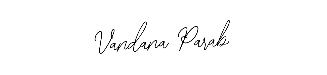 It looks lik you need a new signature style for name Vandana Parab. Design unique handwritten (Bearetta-2O07w) signature with our free signature maker in just a few clicks. Vandana Parab signature style 12 images and pictures png