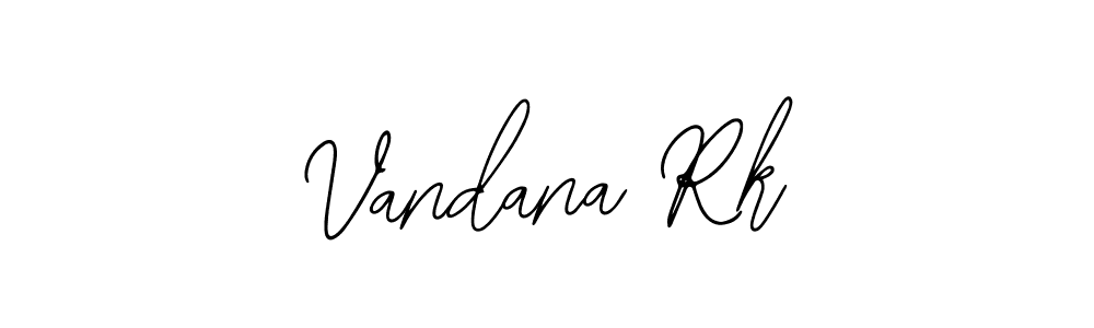 Best and Professional Signature Style for Vandana Rk. Bearetta-2O07w Best Signature Style Collection. Vandana Rk signature style 12 images and pictures png