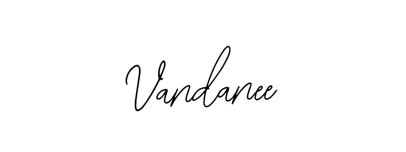 Create a beautiful signature design for name Vandanee. With this signature (Bearetta-2O07w) fonts, you can make a handwritten signature for free. Vandanee signature style 12 images and pictures png