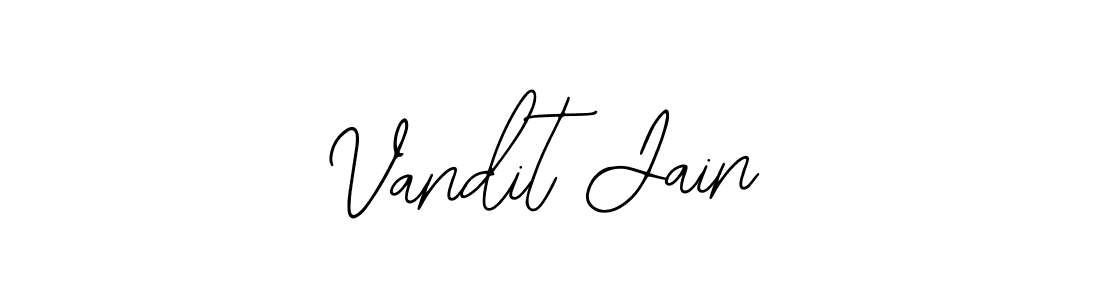 Make a beautiful signature design for name Vandit Jain. Use this online signature maker to create a handwritten signature for free. Vandit Jain signature style 12 images and pictures png