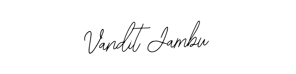 Similarly Bearetta-2O07w is the best handwritten signature design. Signature creator online .You can use it as an online autograph creator for name Vandit Jambu. Vandit Jambu signature style 12 images and pictures png