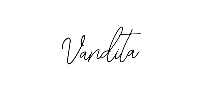 Make a beautiful signature design for name Vandita. Use this online signature maker to create a handwritten signature for free. Vandita signature style 12 images and pictures png