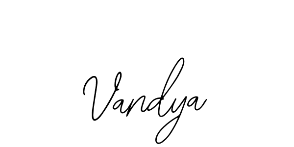 It looks lik you need a new signature style for name Vandya. Design unique handwritten (Bearetta-2O07w) signature with our free signature maker in just a few clicks. Vandya signature style 12 images and pictures png