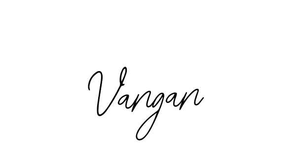 You should practise on your own different ways (Bearetta-2O07w) to write your name (Vangan) in signature. don't let someone else do it for you. Vangan signature style 12 images and pictures png