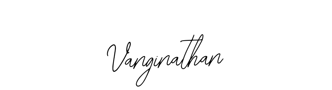 How to make Vanginathan signature? Bearetta-2O07w is a professional autograph style. Create handwritten signature for Vanginathan name. Vanginathan signature style 12 images and pictures png
