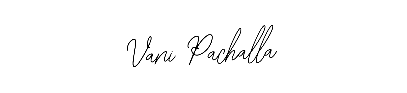 Also we have Vani Pachalla name is the best signature style. Create professional handwritten signature collection using Bearetta-2O07w autograph style. Vani Pachalla signature style 12 images and pictures png