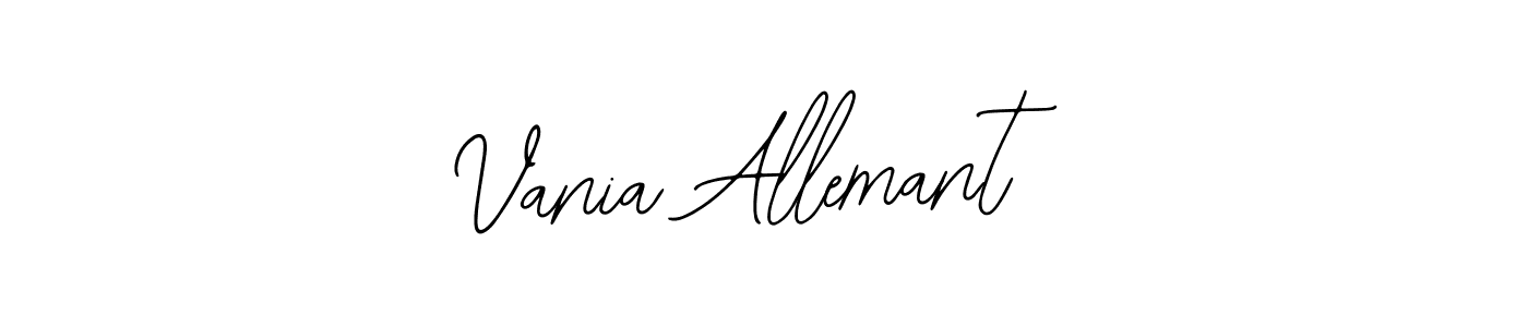 The best way (Bearetta-2O07w) to make a short signature is to pick only two or three words in your name. The name Vania Allemant include a total of six letters. For converting this name. Vania Allemant signature style 12 images and pictures png