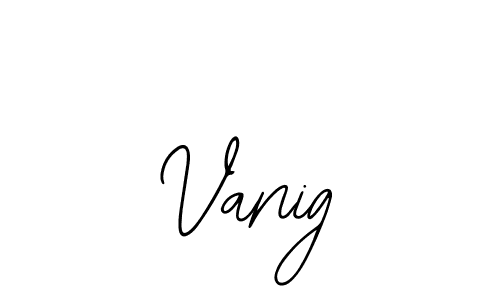 Similarly Bearetta-2O07w is the best handwritten signature design. Signature creator online .You can use it as an online autograph creator for name Vanig. Vanig signature style 12 images and pictures png