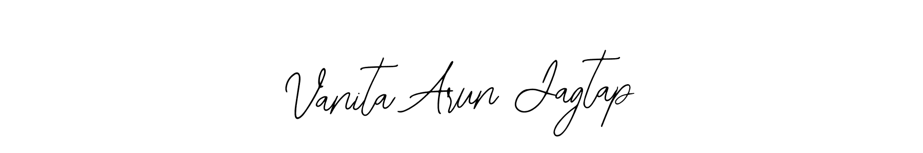 Design your own signature with our free online signature maker. With this signature software, you can create a handwritten (Bearetta-2O07w) signature for name Vanita Arun Jagtap. Vanita Arun Jagtap signature style 12 images and pictures png
