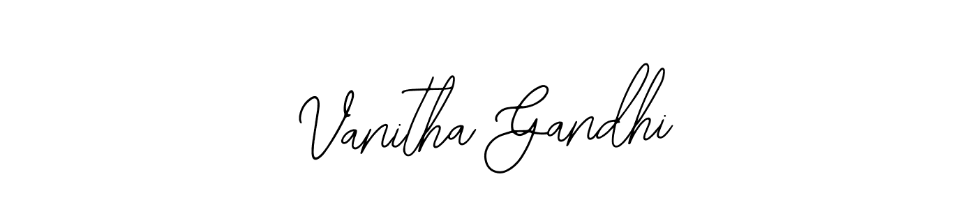 if you are searching for the best signature style for your name Vanitha Gandhi. so please give up your signature search. here we have designed multiple signature styles  using Bearetta-2O07w. Vanitha Gandhi signature style 12 images and pictures png