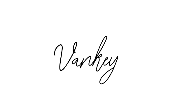 Use a signature maker to create a handwritten signature online. With this signature software, you can design (Bearetta-2O07w) your own signature for name Vankey. Vankey signature style 12 images and pictures png