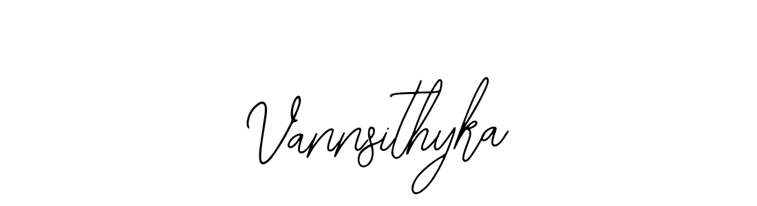 Create a beautiful signature design for name Vannsithyka. With this signature (Bearetta-2O07w) fonts, you can make a handwritten signature for free. Vannsithyka signature style 12 images and pictures png