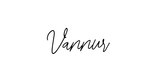 Use a signature maker to create a handwritten signature online. With this signature software, you can design (Bearetta-2O07w) your own signature for name Vannur. Vannur signature style 12 images and pictures png