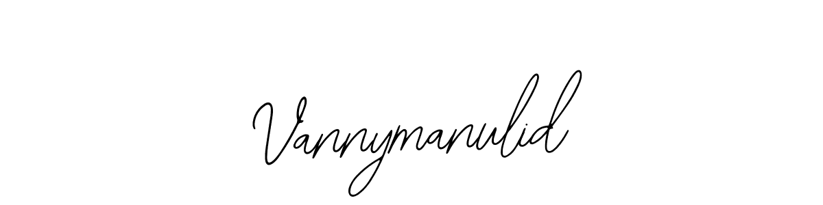 Similarly Bearetta-2O07w is the best handwritten signature design. Signature creator online .You can use it as an online autograph creator for name Vannymanulid. Vannymanulid signature style 12 images and pictures png