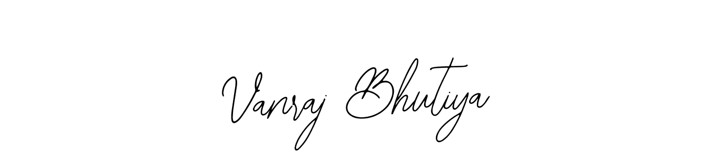 Also You can easily find your signature by using the search form. We will create Vanraj Bhutiya name handwritten signature images for you free of cost using Bearetta-2O07w sign style. Vanraj Bhutiya signature style 12 images and pictures png