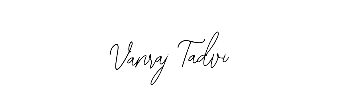 How to Draw Vanraj Tadvi signature style? Bearetta-2O07w is a latest design signature styles for name Vanraj Tadvi. Vanraj Tadvi signature style 12 images and pictures png