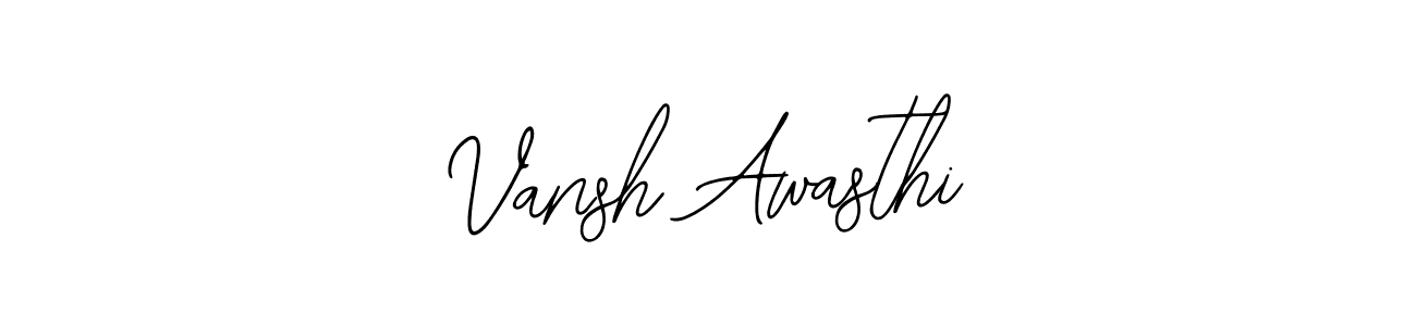 Design your own signature with our free online signature maker. With this signature software, you can create a handwritten (Bearetta-2O07w) signature for name Vansh Awasthi. Vansh Awasthi signature style 12 images and pictures png