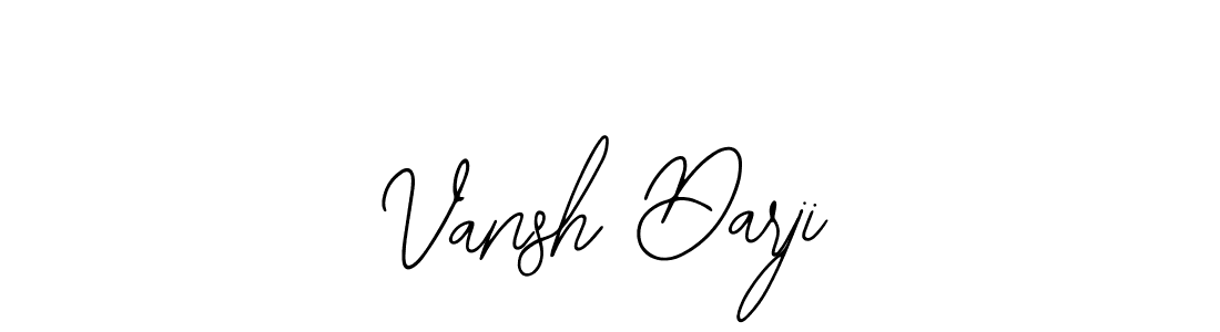 It looks lik you need a new signature style for name Vansh Darji. Design unique handwritten (Bearetta-2O07w) signature with our free signature maker in just a few clicks. Vansh Darji signature style 12 images and pictures png