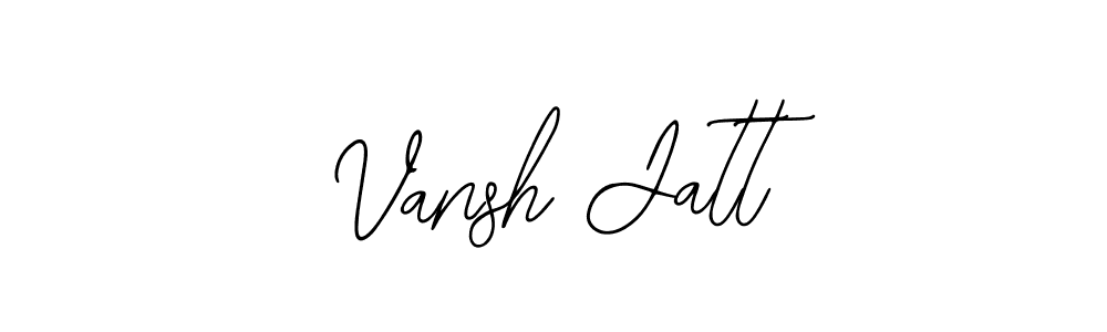 It looks lik you need a new signature style for name Vansh Jatt. Design unique handwritten (Bearetta-2O07w) signature with our free signature maker in just a few clicks. Vansh Jatt signature style 12 images and pictures png