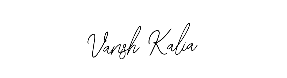 Best and Professional Signature Style for Vansh Kalia. Bearetta-2O07w Best Signature Style Collection. Vansh Kalia signature style 12 images and pictures png