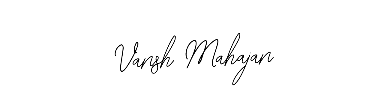 Also You can easily find your signature by using the search form. We will create Vansh Mahajan name handwritten signature images for you free of cost using Bearetta-2O07w sign style. Vansh Mahajan signature style 12 images and pictures png