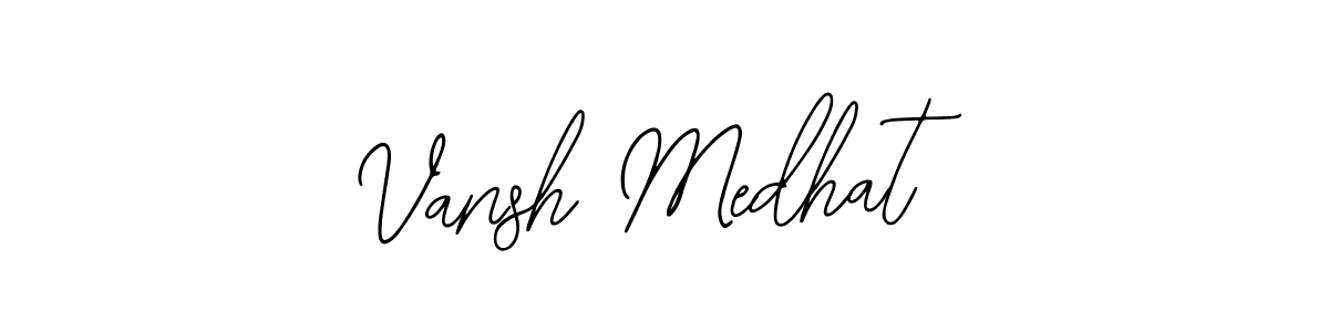 It looks lik you need a new signature style for name Vansh Medhat. Design unique handwritten (Bearetta-2O07w) signature with our free signature maker in just a few clicks. Vansh Medhat signature style 12 images and pictures png