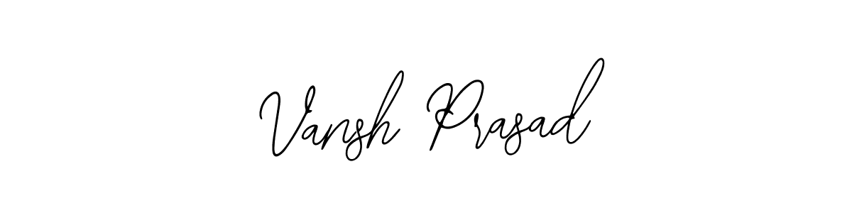 Vansh Prasad stylish signature style. Best Handwritten Sign (Bearetta-2O07w) for my name. Handwritten Signature Collection Ideas for my name Vansh Prasad. Vansh Prasad signature style 12 images and pictures png