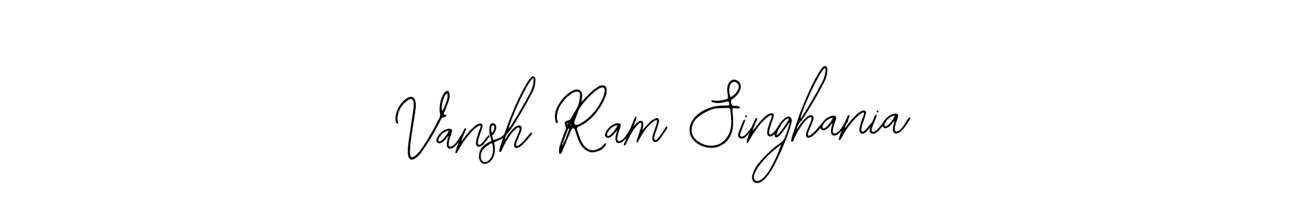 You can use this online signature creator to create a handwritten signature for the name Vansh Ram Singhania. This is the best online autograph maker. Vansh Ram Singhania signature style 12 images and pictures png