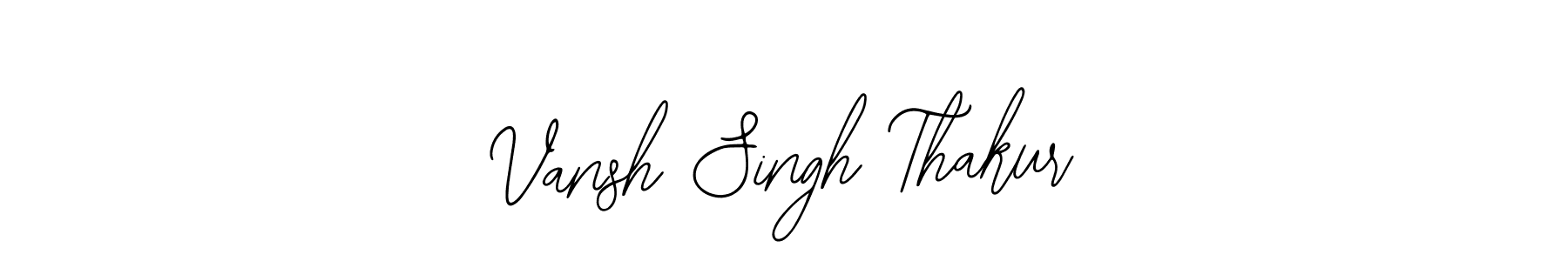 How to make Vansh Singh Thakur signature? Bearetta-2O07w is a professional autograph style. Create handwritten signature for Vansh Singh Thakur name. Vansh Singh Thakur signature style 12 images and pictures png