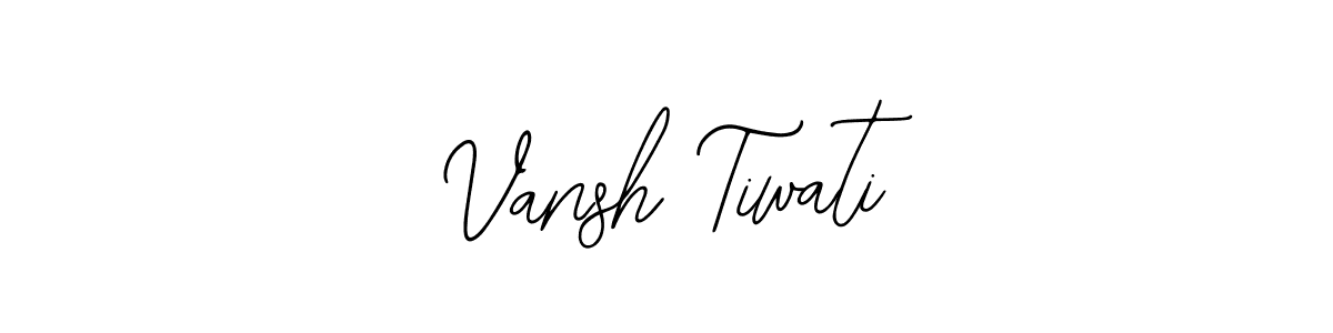 How to make Vansh Tiwati signature? Bearetta-2O07w is a professional autograph style. Create handwritten signature for Vansh Tiwati name. Vansh Tiwati signature style 12 images and pictures png