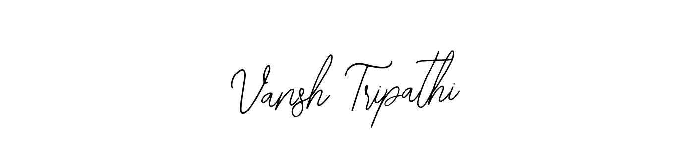 Create a beautiful signature design for name Vansh Tripathi. With this signature (Bearetta-2O07w) fonts, you can make a handwritten signature for free. Vansh Tripathi signature style 12 images and pictures png