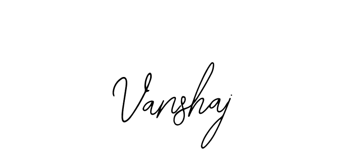 How to Draw Vanshaj signature style? Bearetta-2O07w is a latest design signature styles for name Vanshaj. Vanshaj signature style 12 images and pictures png