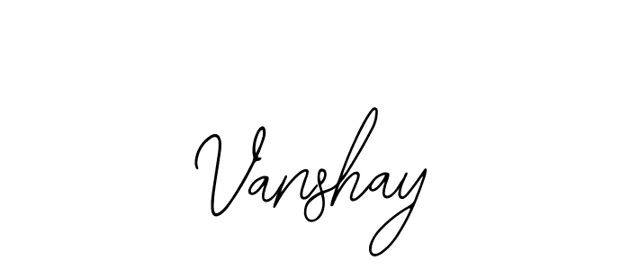 Bearetta-2O07w is a professional signature style that is perfect for those who want to add a touch of class to their signature. It is also a great choice for those who want to make their signature more unique. Get Vanshay name to fancy signature for free. Vanshay signature style 12 images and pictures png