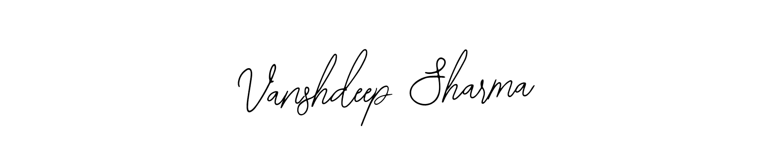 This is the best signature style for the Vanshdeep Sharma name. Also you like these signature font (Bearetta-2O07w). Mix name signature. Vanshdeep Sharma signature style 12 images and pictures png